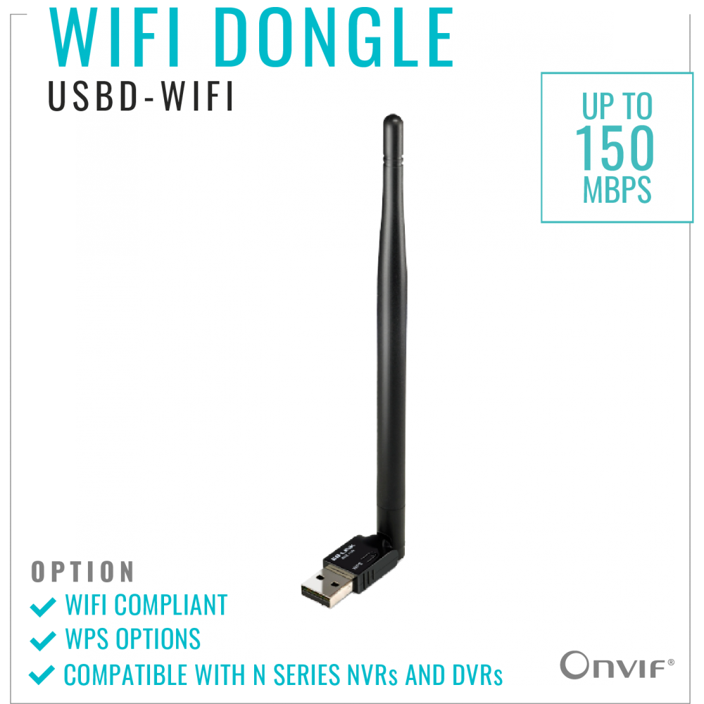 minusválido Playa Inolvidable Get Reliable WiFi Connectivity with USB Dongle for NVR/DVR - Compatible  with All Models
